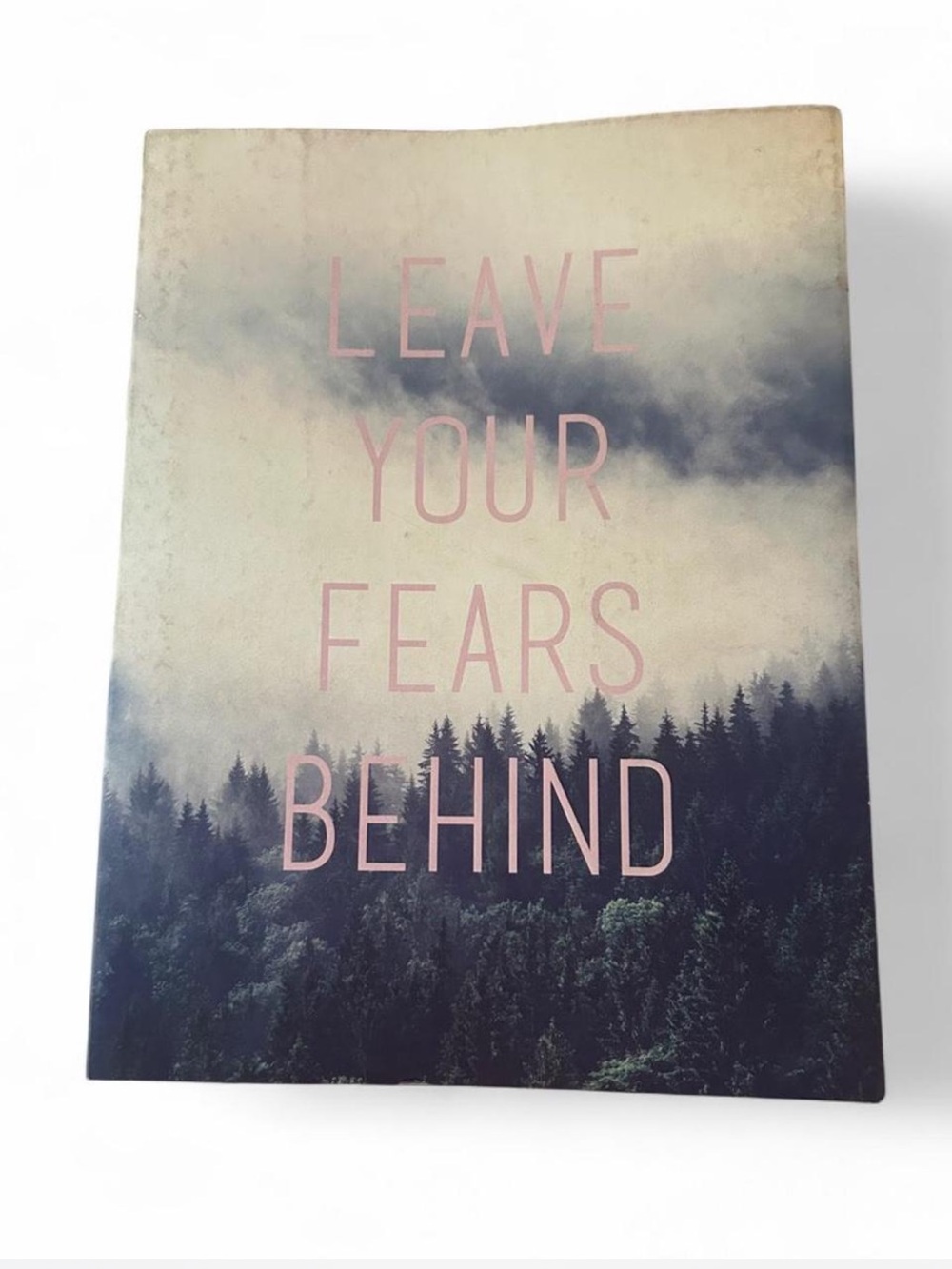 Leave Your Fears Behind Forest Journal